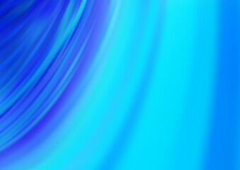 Light BLUE vector pattern with bent ribbons. Shining crooked illustration in marble style. Textured wave pattern for backgrounds.