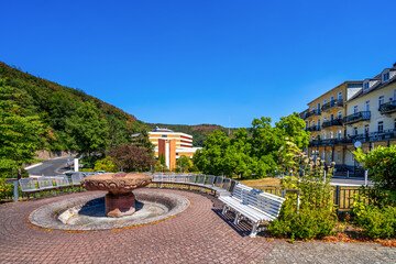 Obraz premium Brunne, Schlangenbad, Taunus, Deutschland 