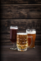 Various sorts of beer