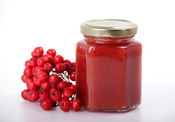 Jam from red rowan