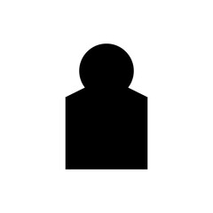 Islamic window icon vector symbol isolated illustration 