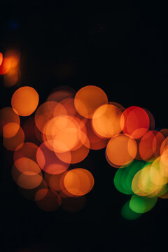 Texture of abstract bokeh