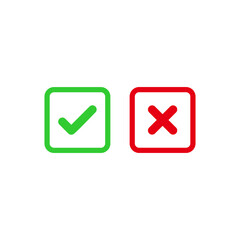 check mark icon vector symbol