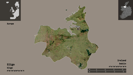 Sligo, county of Ireland,. Previews. Satellite