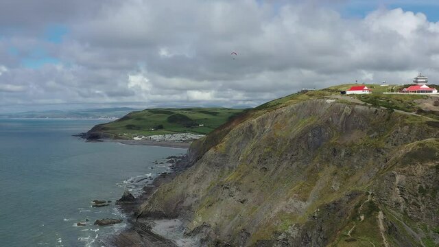 Aberystwyth, Ceredigion, West Wales, UK, popular tourist destination