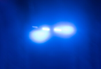circle or round shaped object, light design