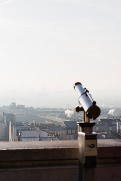 Monocular telescope at Sacre Ceur