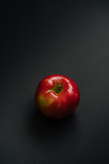 Apple on a dark background