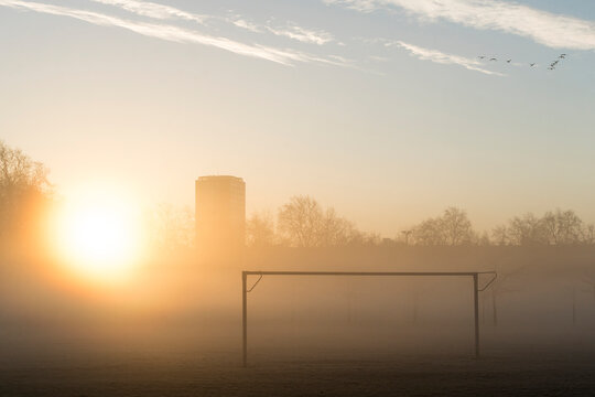 Misty London Park
