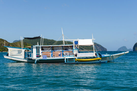 Typical Philippine boat converted into a cruise ship