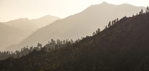 scenery around south lake tahoe in california
