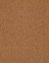 Brown wool fabric close-up