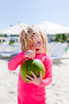 Reece's first Coconut