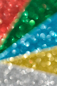 Abstract glitter paper