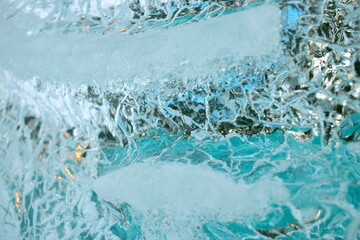 christmas background with snow