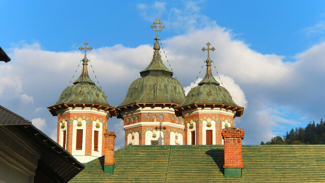 Monastery in the City of Sinaia, Romania, Europe