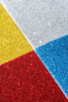 Abstract glitter paper