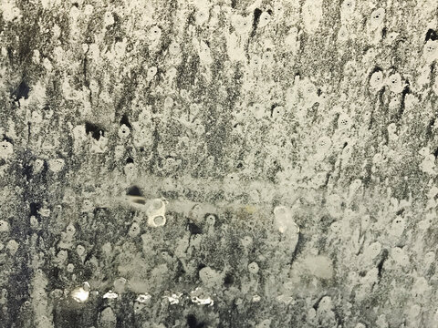 Close up of car windshield covered in bubbles from car wash