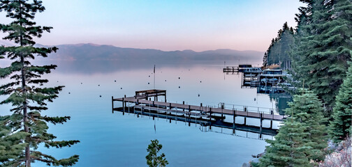 beautiful sierra scenery at lake tahoe california