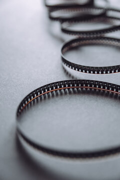 Close up of a 8mm film