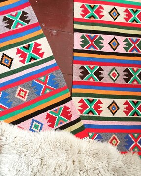 Traditional Bulgarian rugs