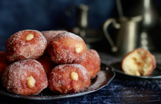 Homemade mini donuts