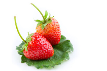strawberry isolated on white background