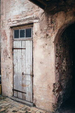 Old Rustic Wall and Door