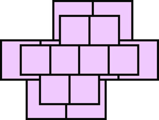 abstract square background