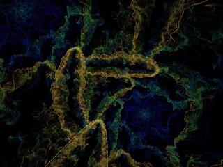 Imaginatory fractal background Image