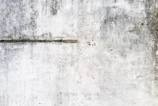 White cement scratchy wall - Powered by Adobe