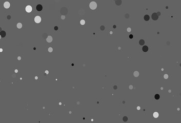 Light Silver, Gray vector layout with circle shapes.