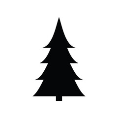 Black fir tree