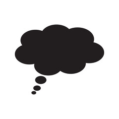 Thought bubble thinking cloud