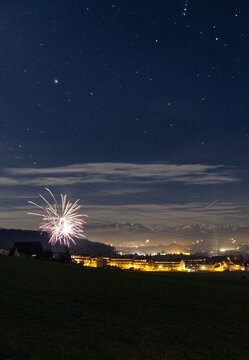 New Year's Eve in the alps