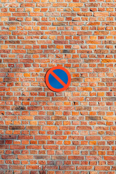 Brick wall background.