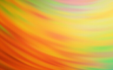 Light Green, Yellow vector texture with bent lines. Brand new colorful illustration in simple style. Pattern for your business design.