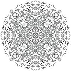 Vector mandala