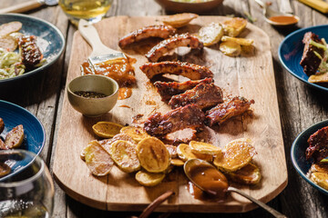 Dinner Party: Barbecue Spare Ribs