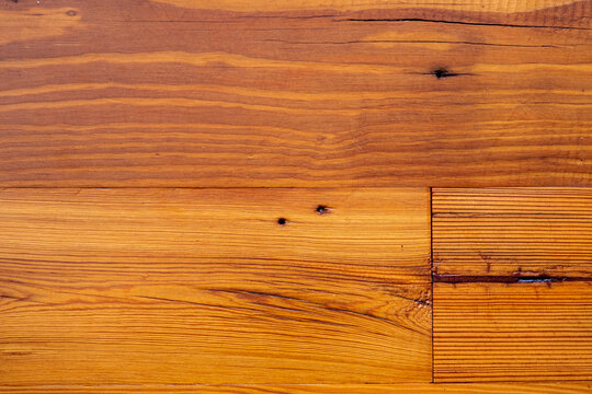 Close Up Of Vintage Repurposed Wood Flooring