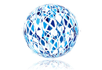 イラスト　球体　イメージ