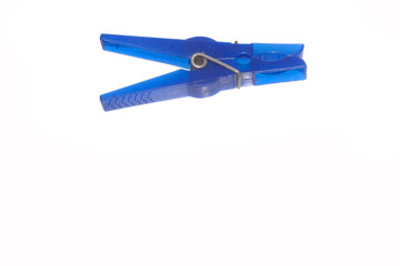 clothespin isolated on white background