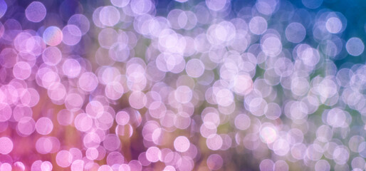 Abstract bokeh defocus glitter blur background