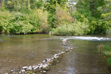 Naturschutgebiet Taubergie&szlig;en in der Ortenau im Fr&uuml;hherbst