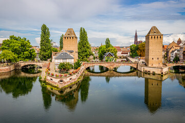 La Petite France vue depuis le Barrage Vauban
