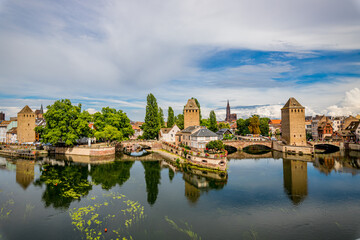 La Petite France vue depuis le Barrage Vauban