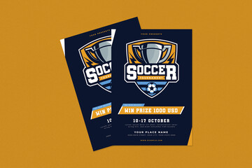 Soccer Tournament Flyer Template