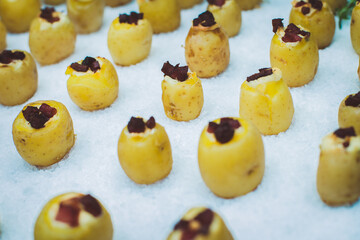 
Stuffed potatoes