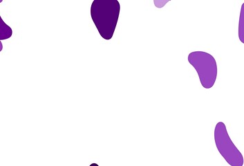 Light Purple vector texture with random forms.
