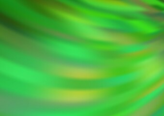 Light Green vector abstract blurred background. Shining colorful illustration in a Brand new style. The elegant pattern for brand book.